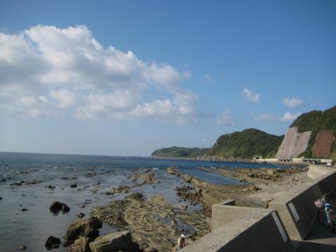 畔の岩這