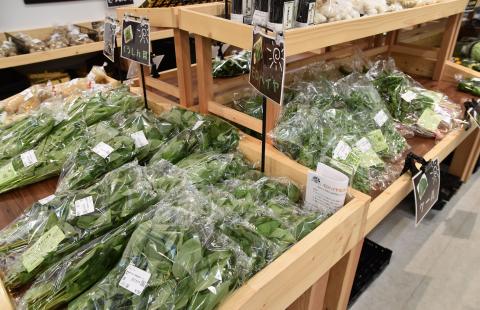 直売所内部