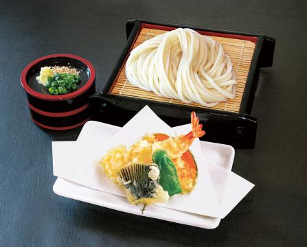 天ざるうどん（イメージ）